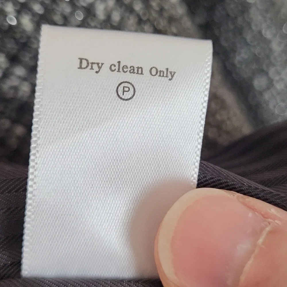 Coldwater Creek Tweed Gray and Silver Blazer, Women's Size 20 - Picture 7 of 7